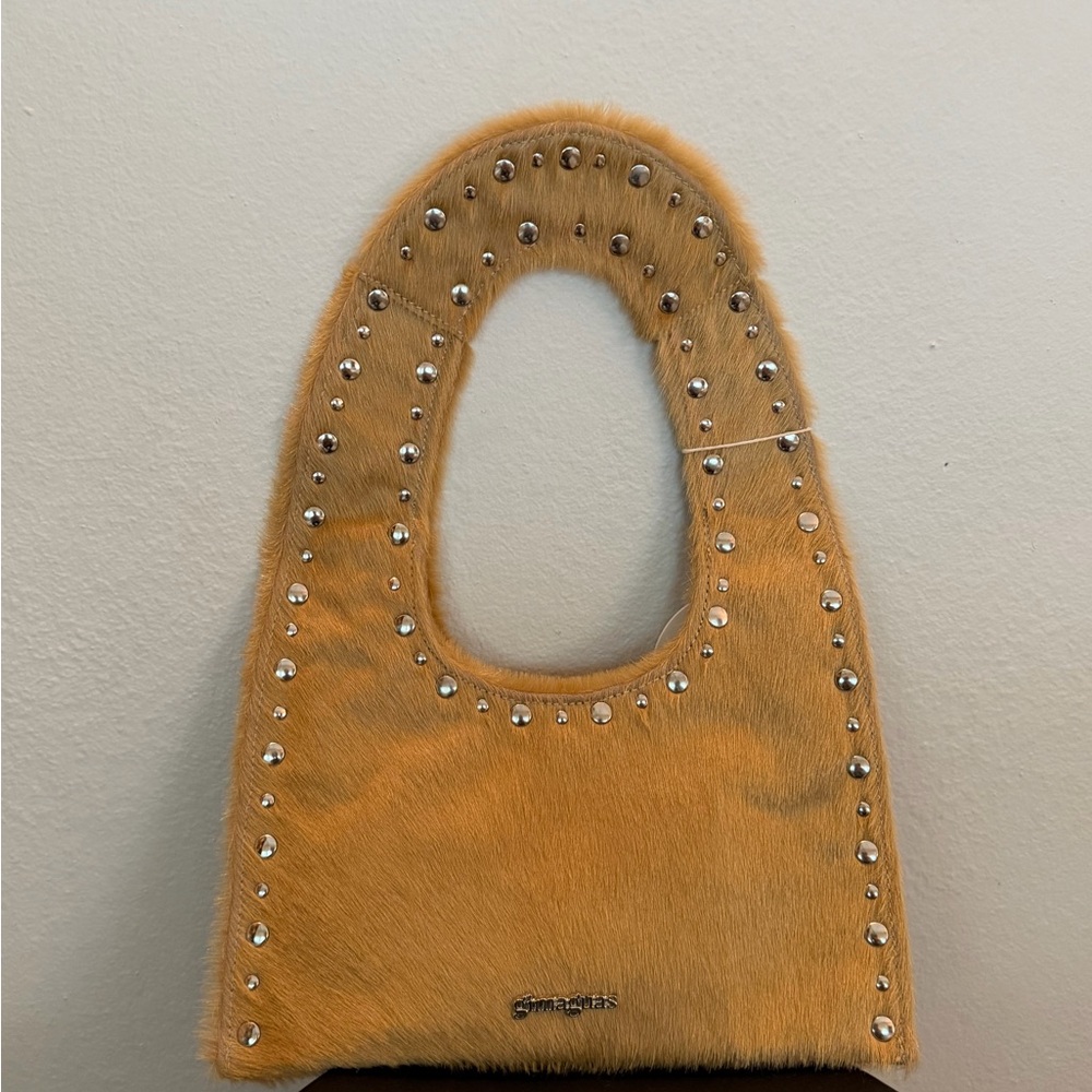Gimaguas Brand New Beige Mini Pony Franca Bag
